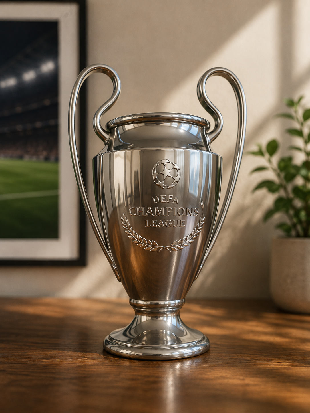 UEFA Champions League Trophy Model Print STL File