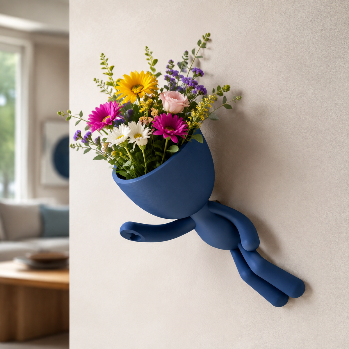 Wall Planter Print STL File