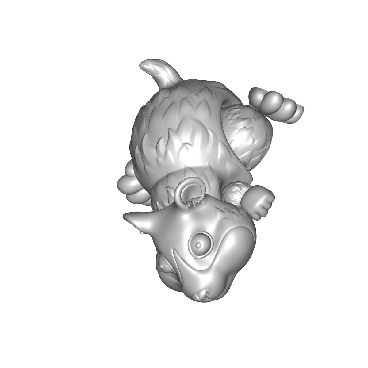 Articulated Hamster Without Whiskers Print STL File