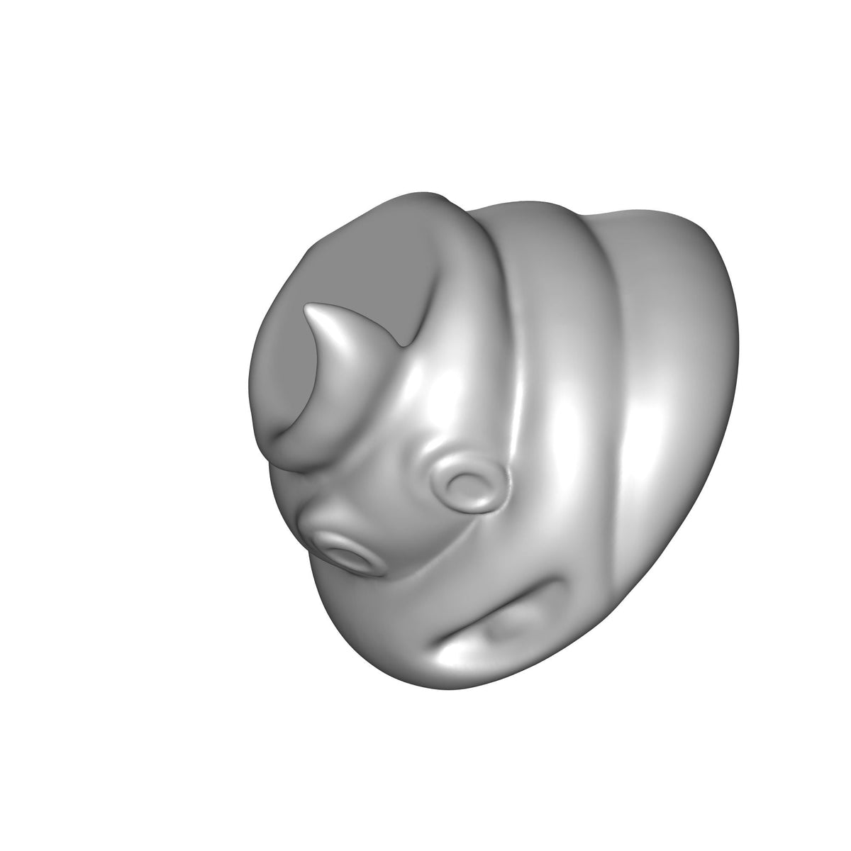 3D Emoji Print STL File