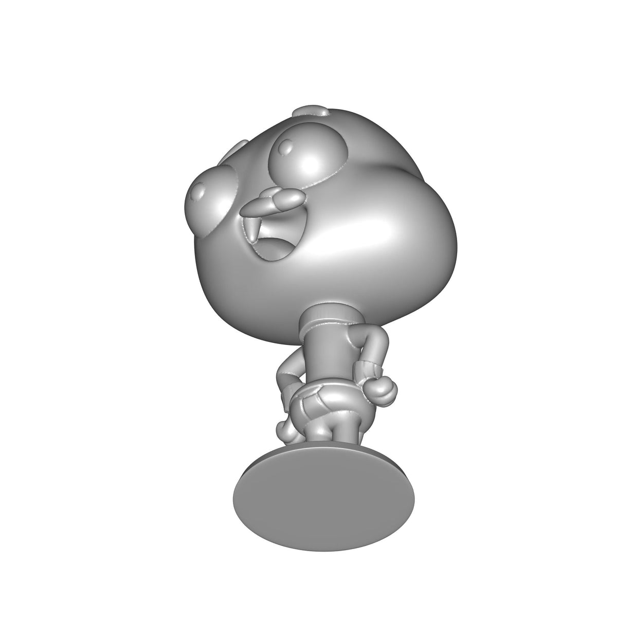 Gumball Character Figurine Print STL File