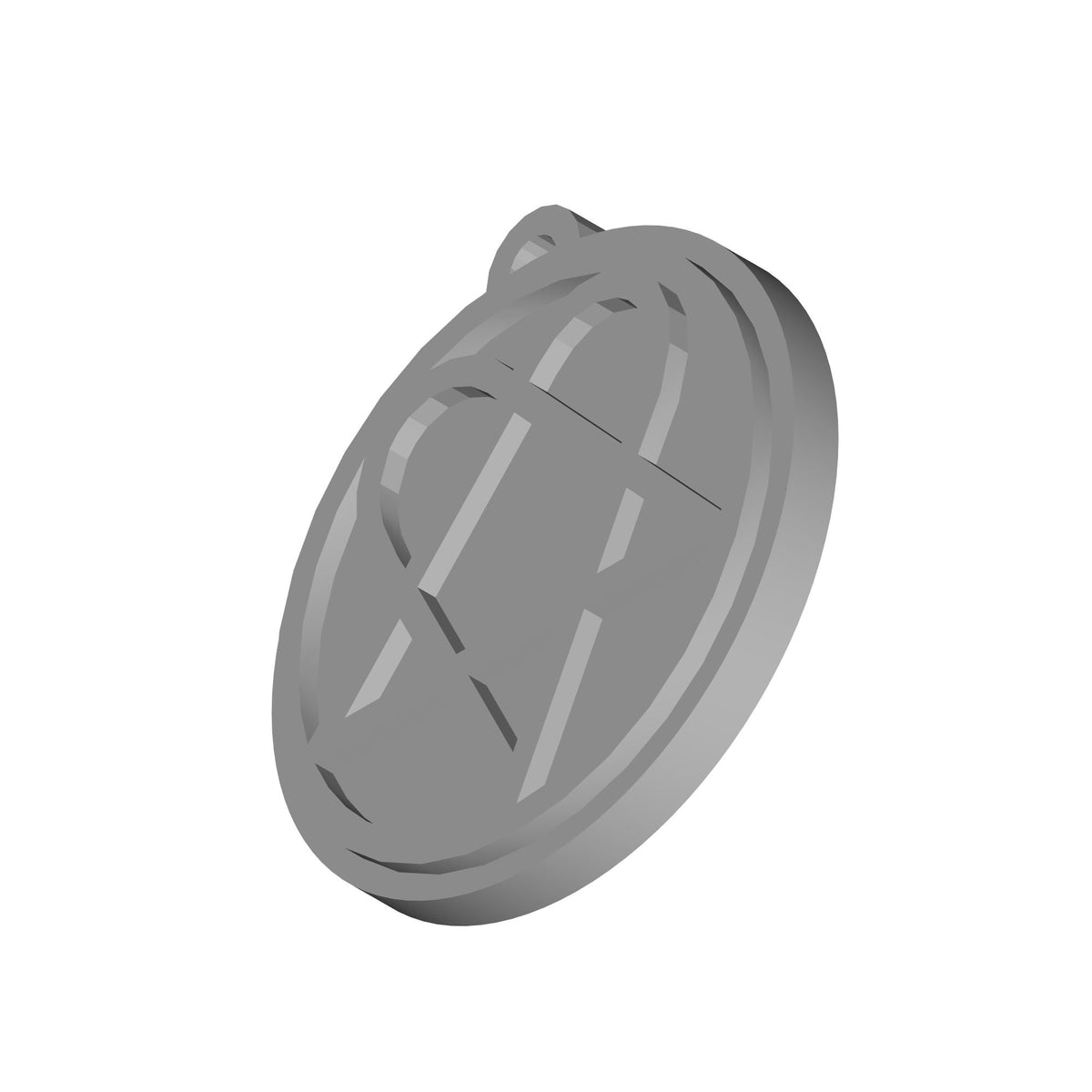 HIM Band Logo Keychain Print STL File