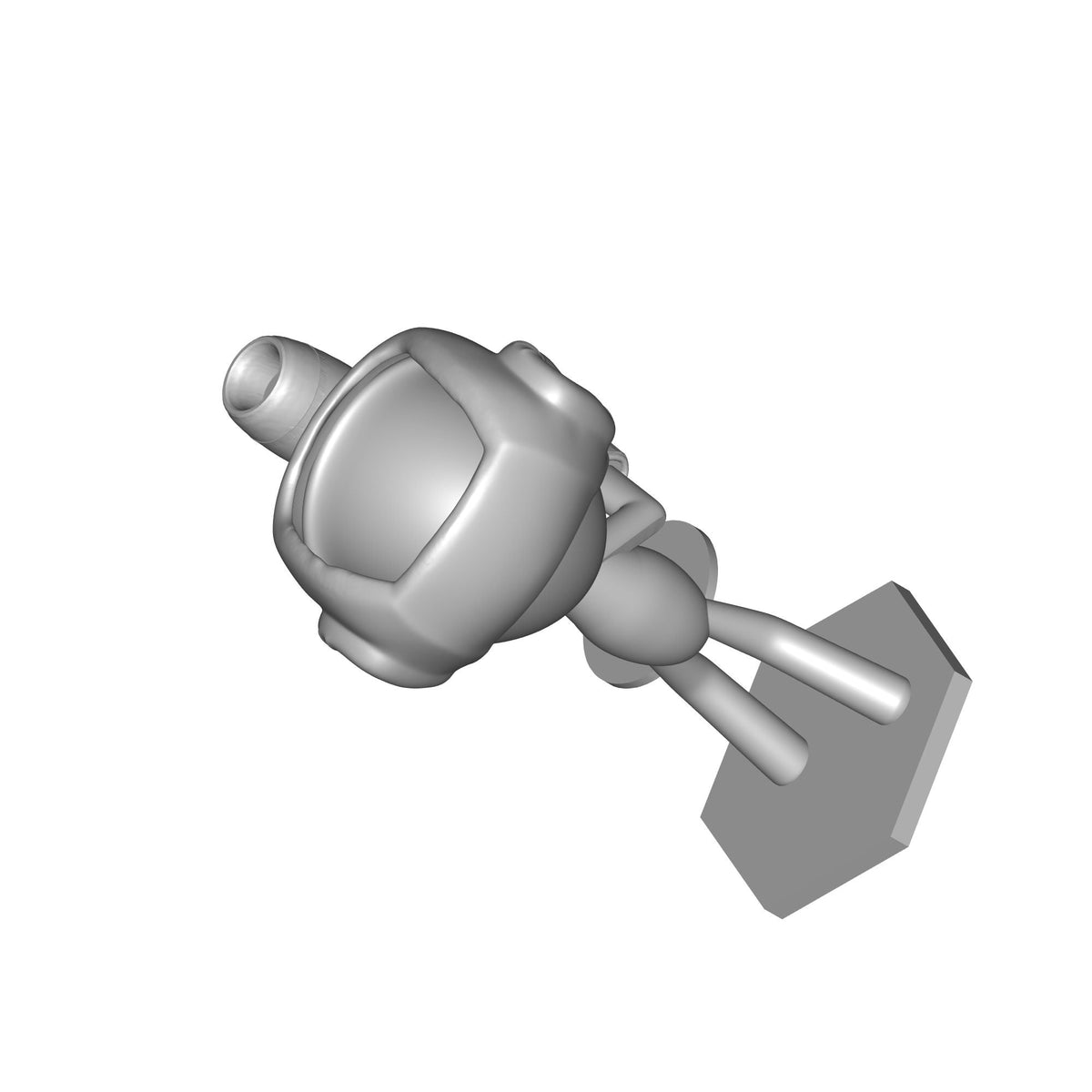 Robert Character Storage Box Print STL File