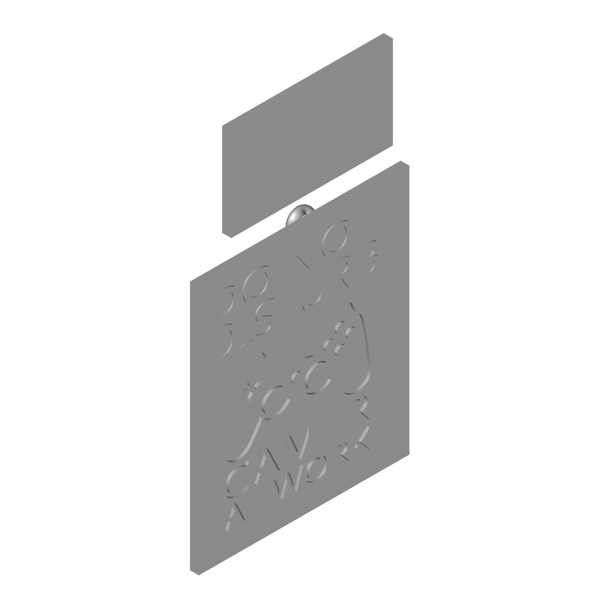 Game Themed Keychain Print STL File
