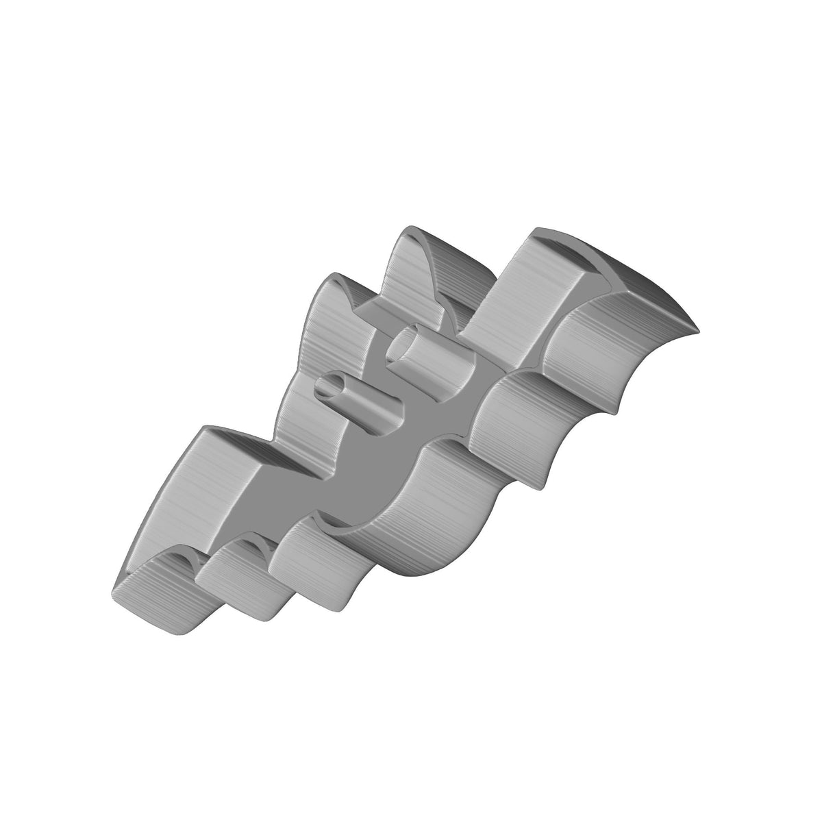 Halloween Cookie Cutter Extruded Print STL File
