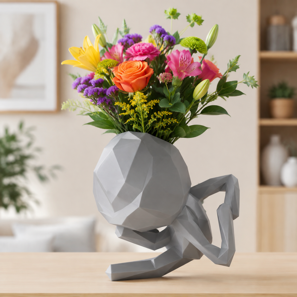 Low Poly Vaso 2 Print STL File