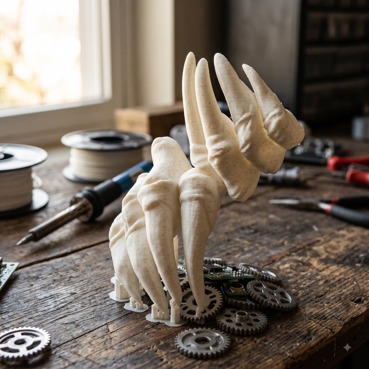 Claw Paw Decorative Model Print STL File