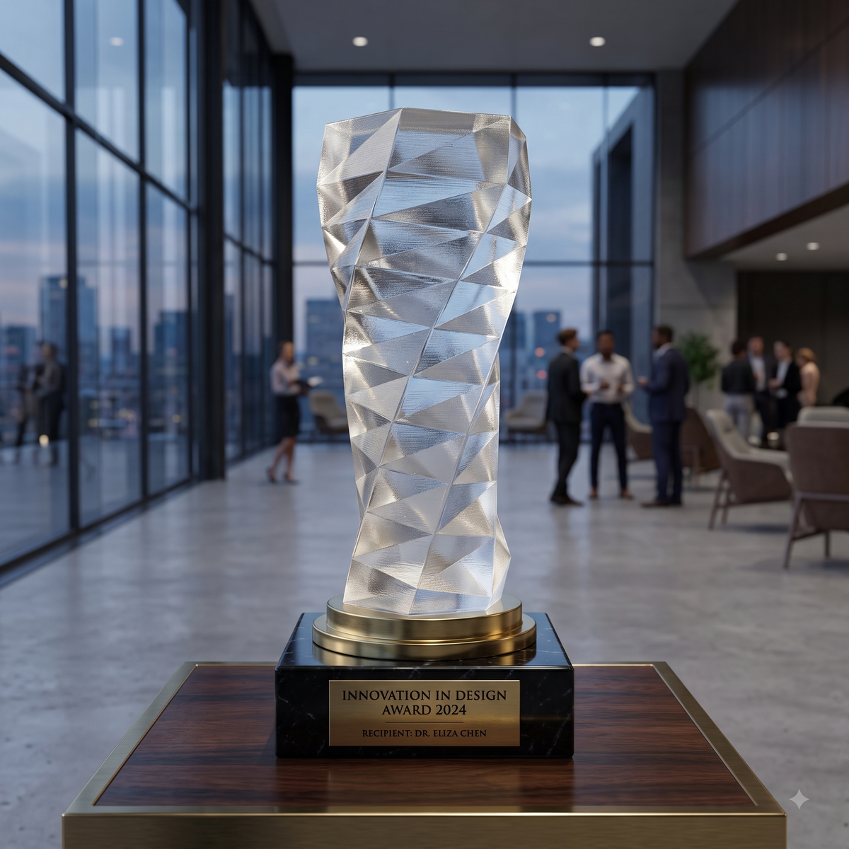 Decorative Glass Print STL File