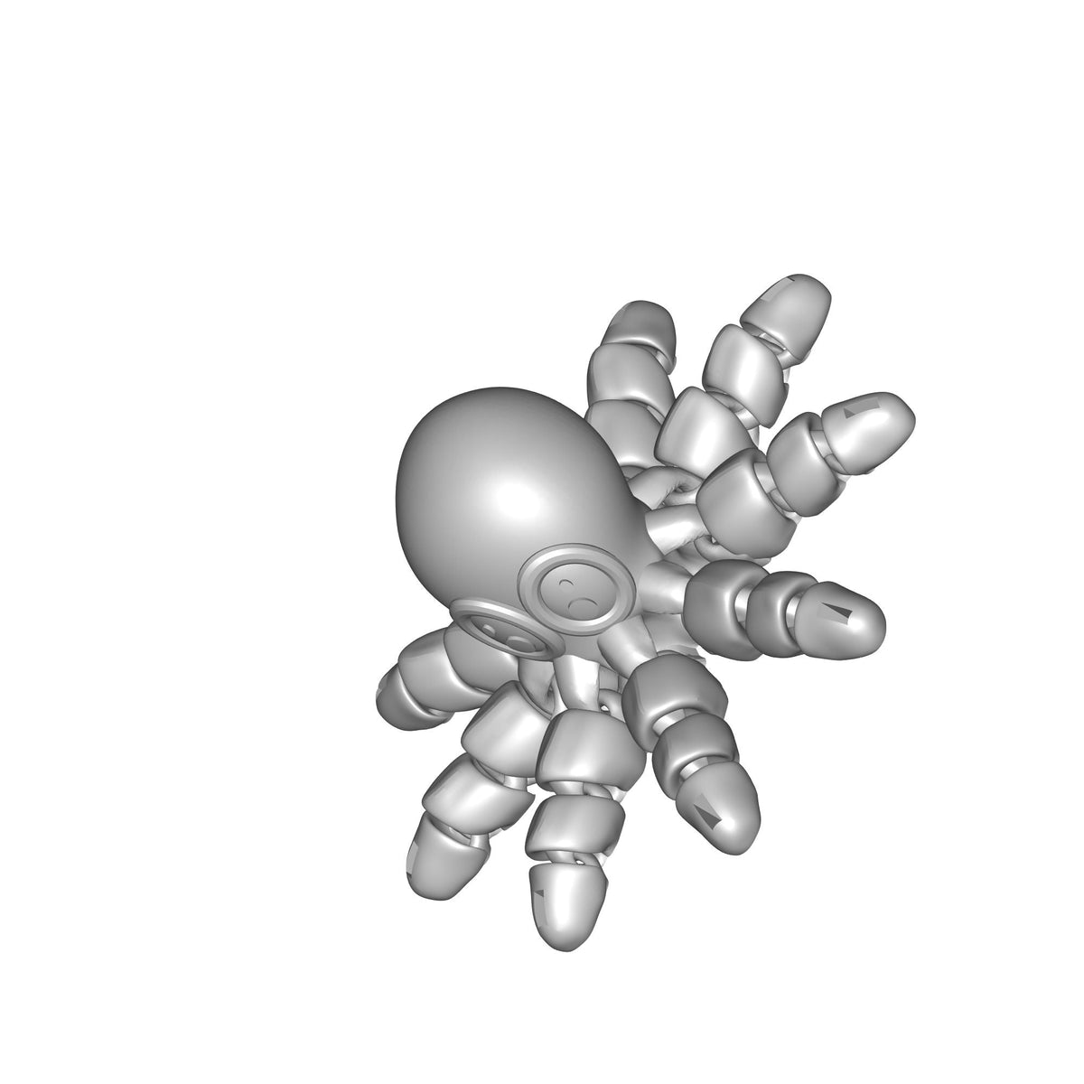 Octopus Figurine Print STL File