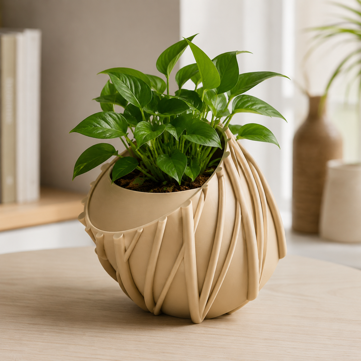 Shell Planter Ultra Detail Print STL File