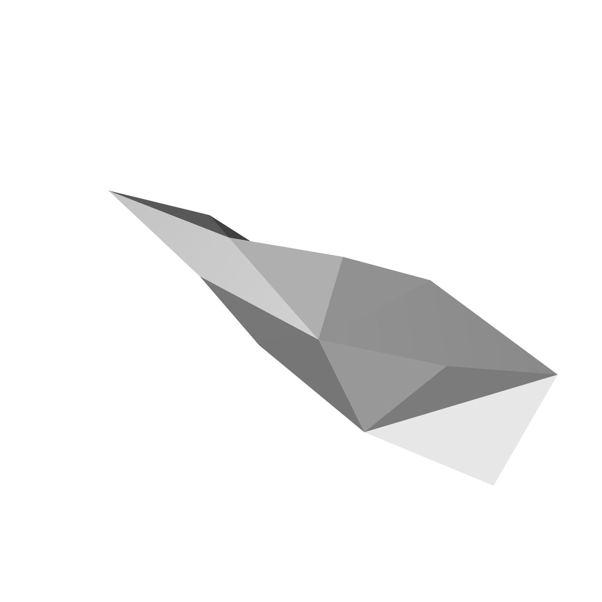 Geometric Cone Art Print STL File