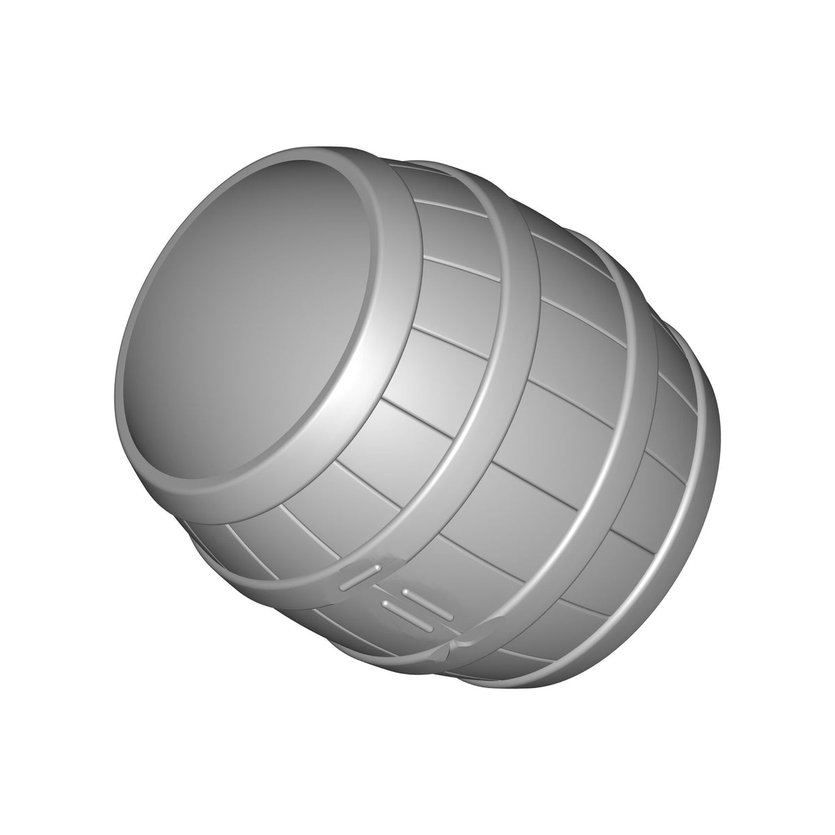Barrel Style Cup Print STL File