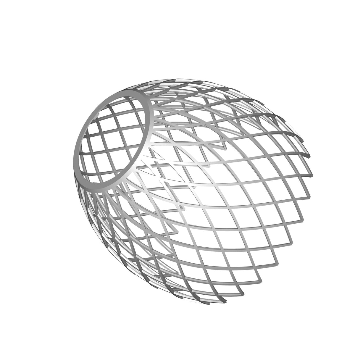 Lattice Lampshade Print STL File