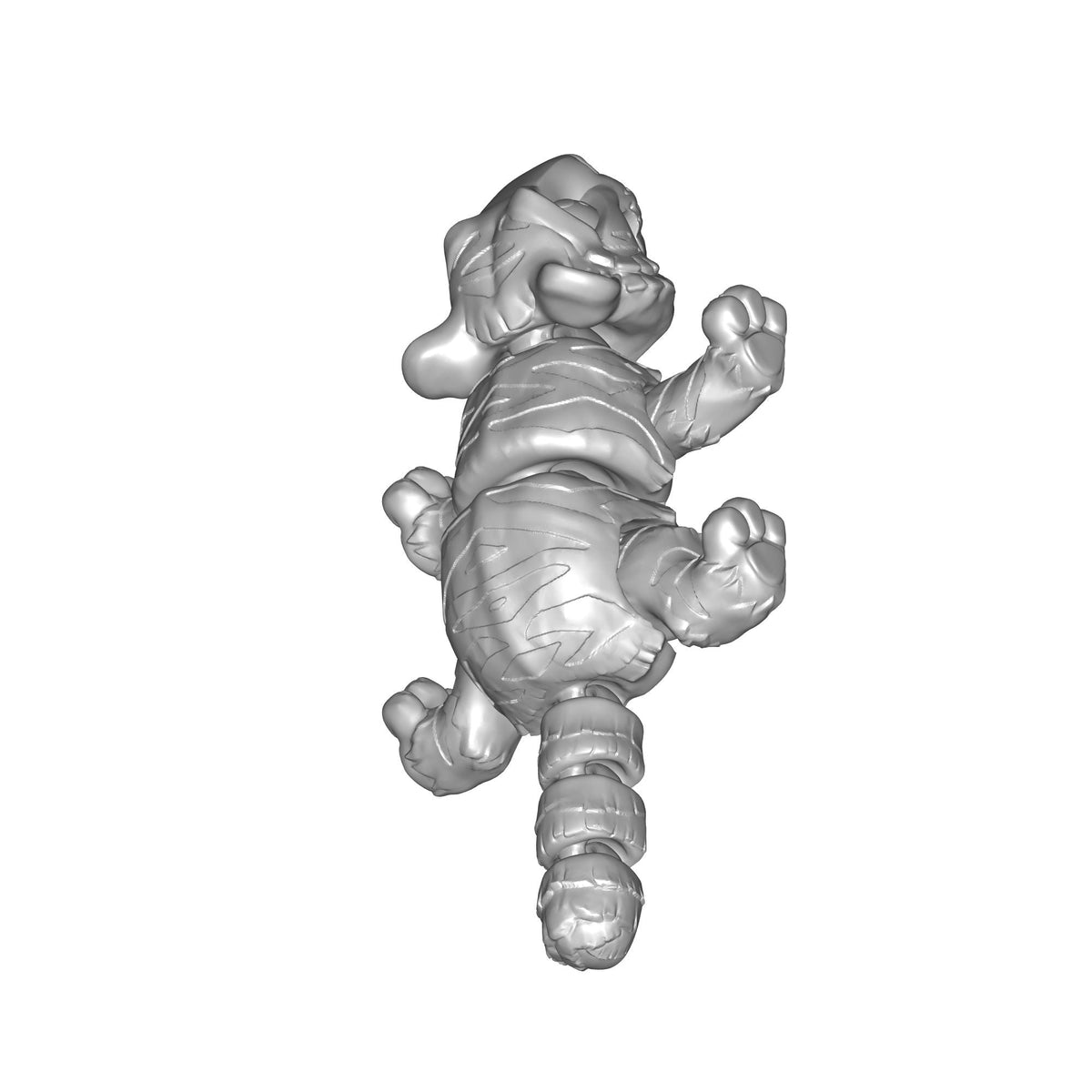 Mini Tiger Keychains Print STL File