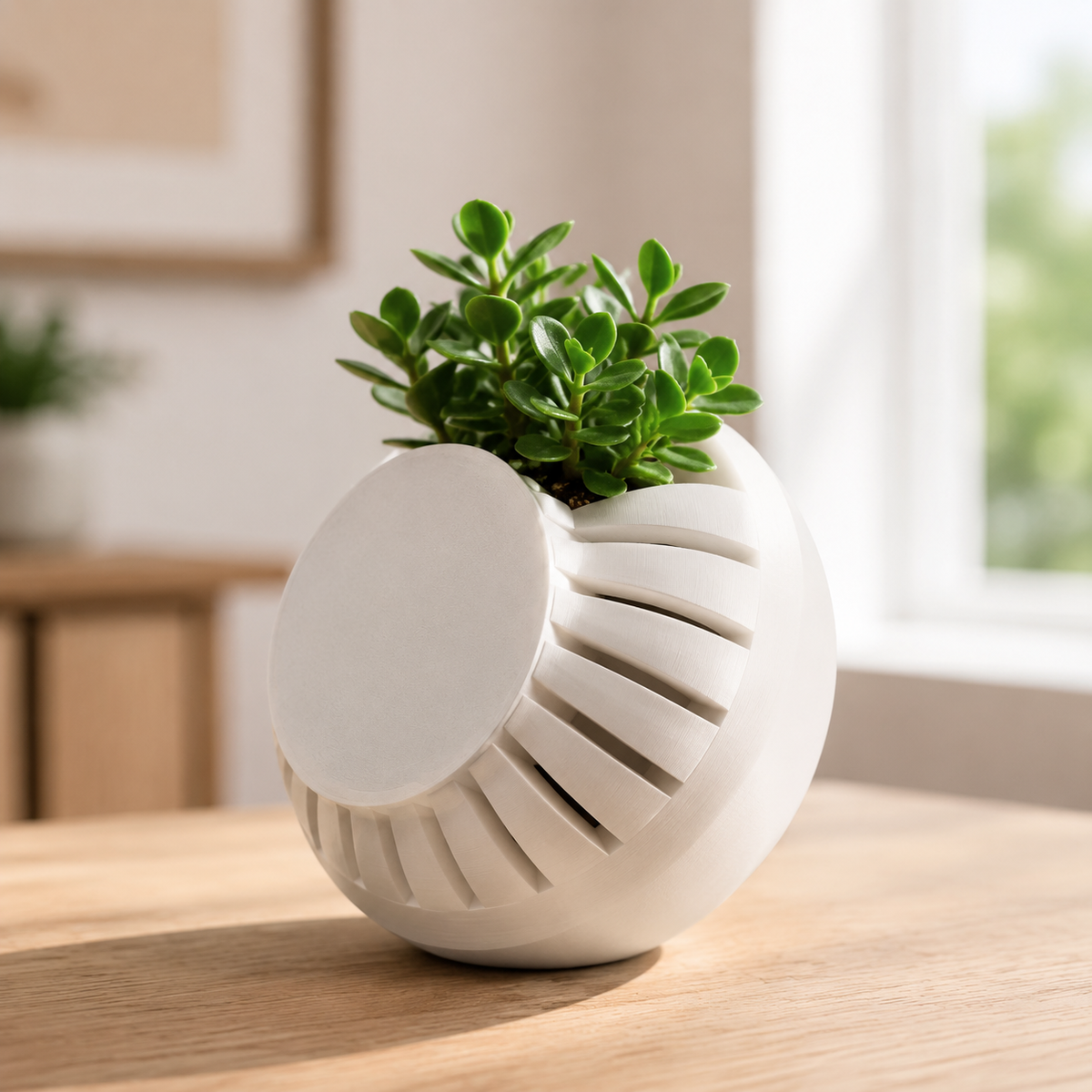 Spiral Planter Pot Print STL File