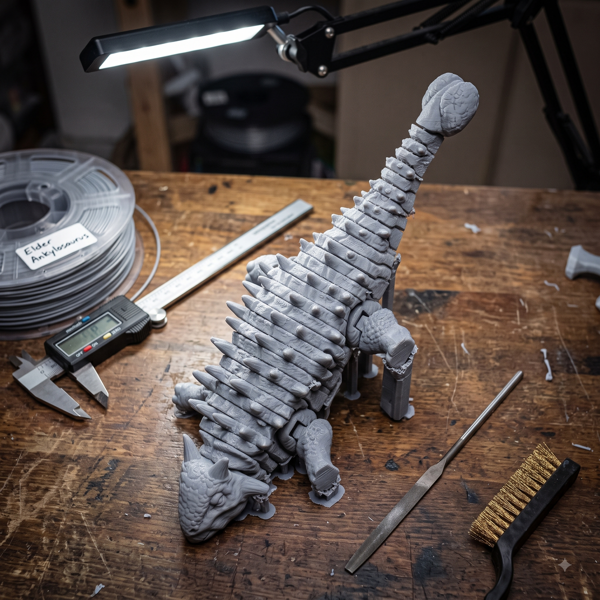 Elder Ankylosaurus Print STL File