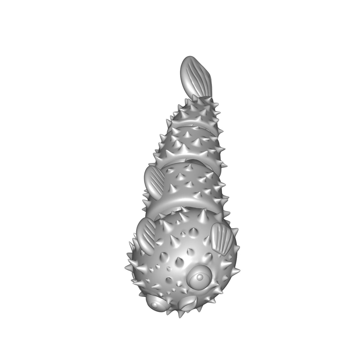 Puffer Fish Figurine Print STL File