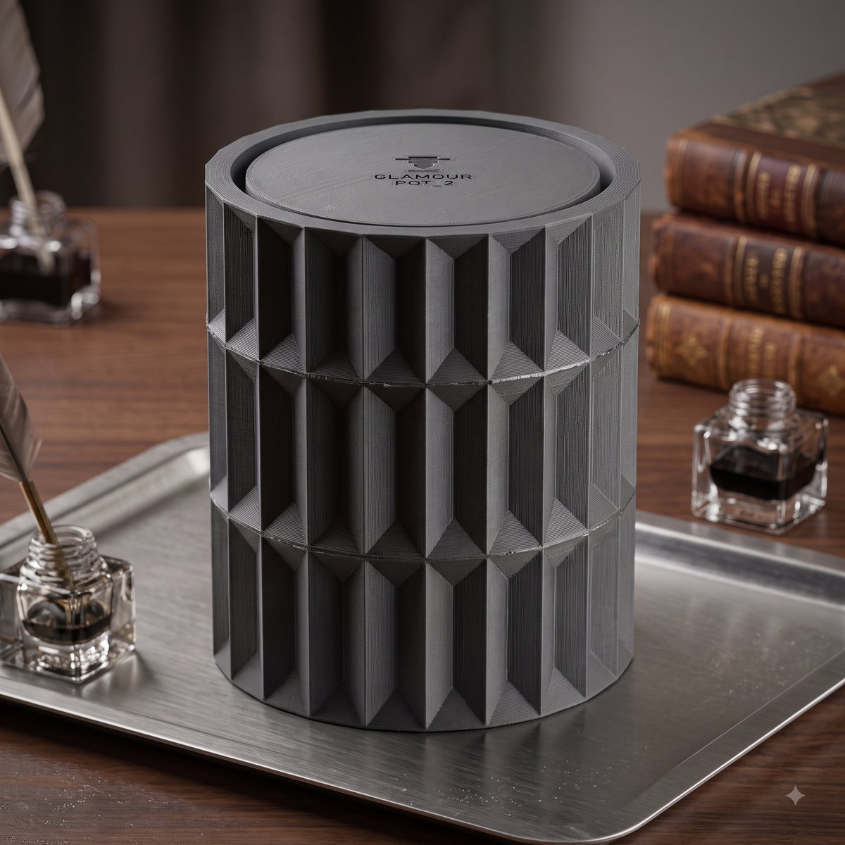 Glamour Planter Pot Print STL File