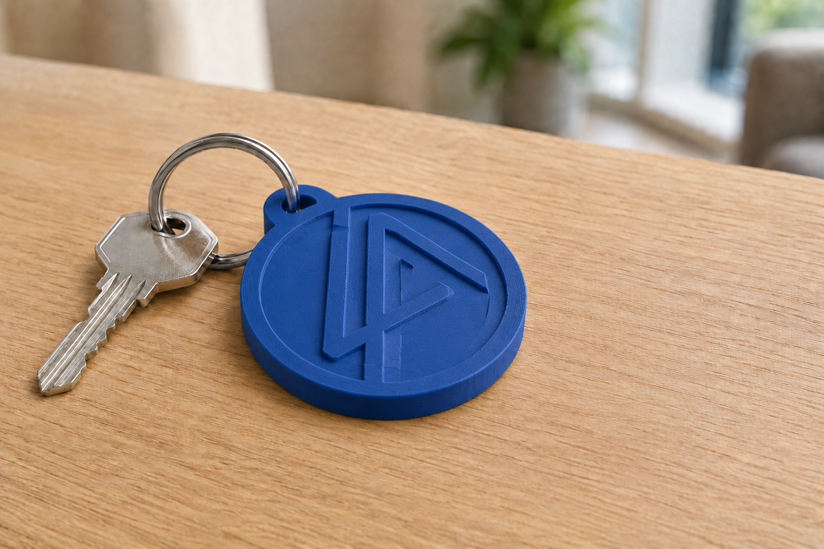 Linkin Park Logo Keychain Print STL File