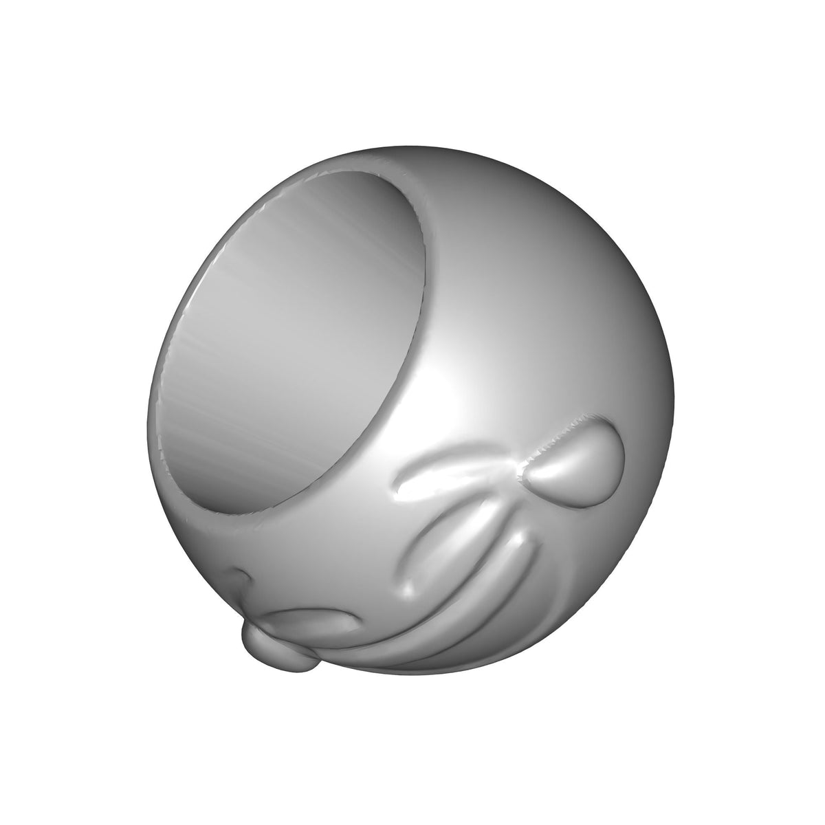 3D Emoji Print STL File
