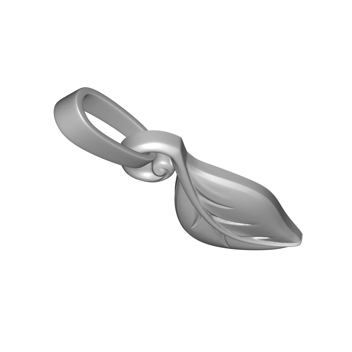 Leaf Pendant II Print STL File