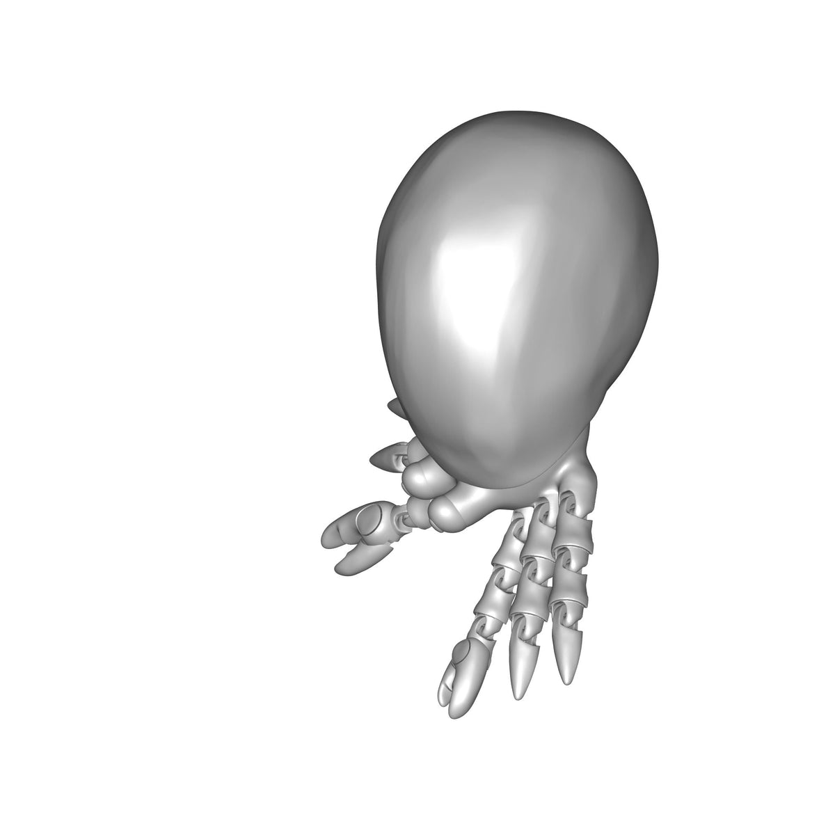 Hermit Crab Figurine Print STL File