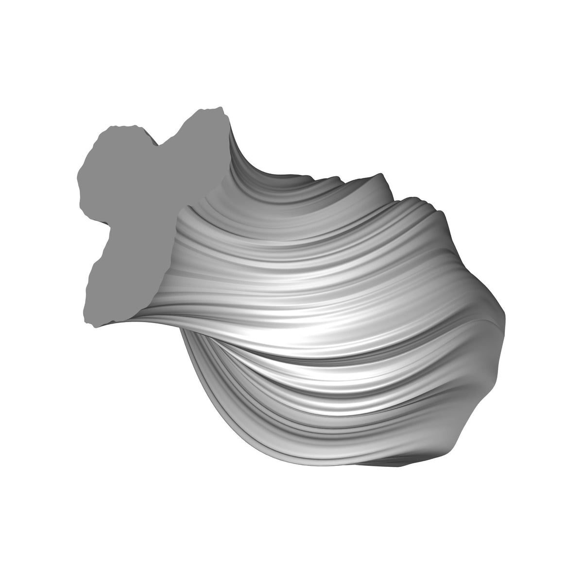 Twisted Blossom Vase Print STL File