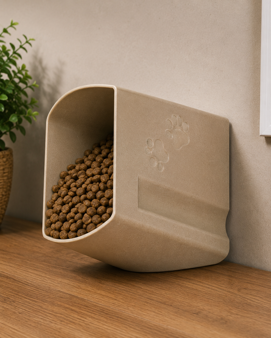 Dog Food Storage Container Print STL File