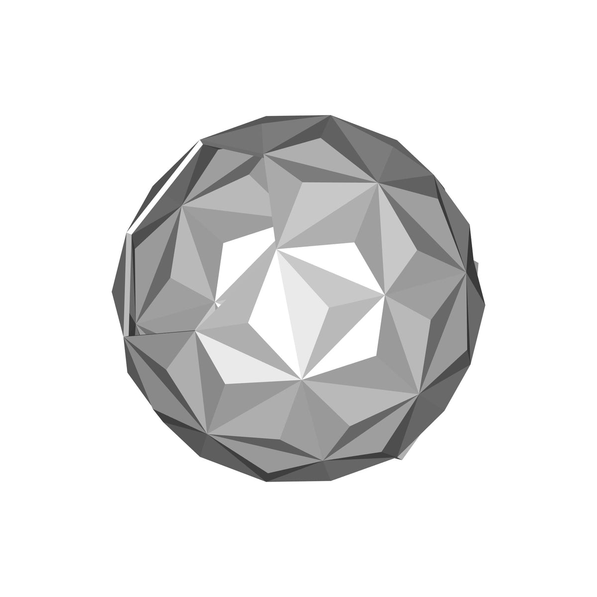 Geodesic Planter with Drainage Print STL File