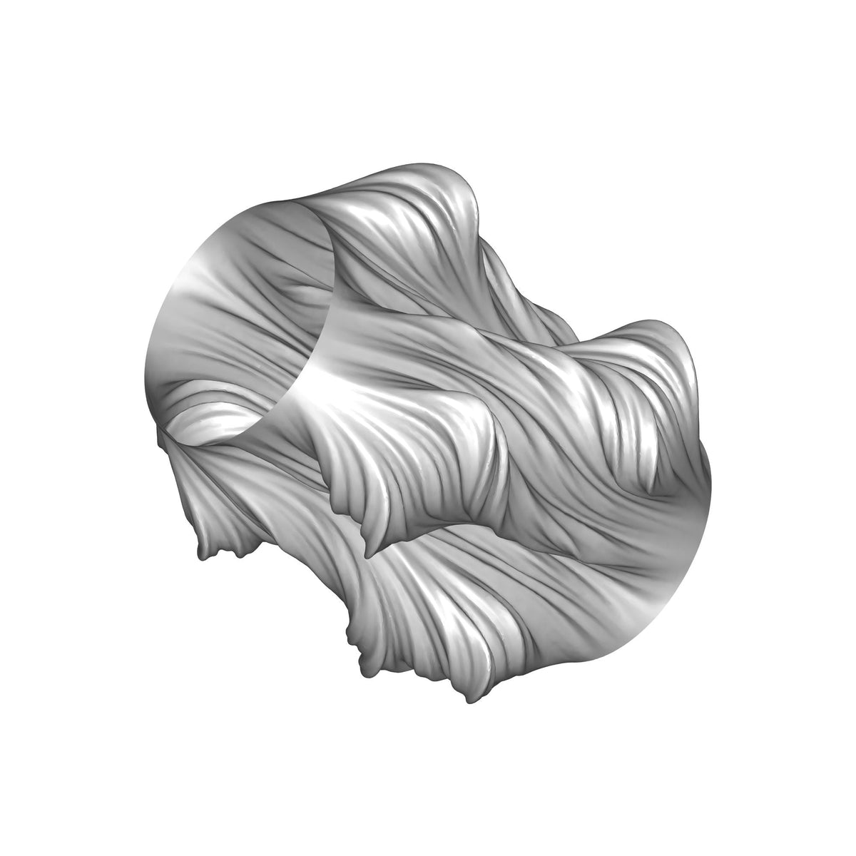 Double Twist Vase Print STL File