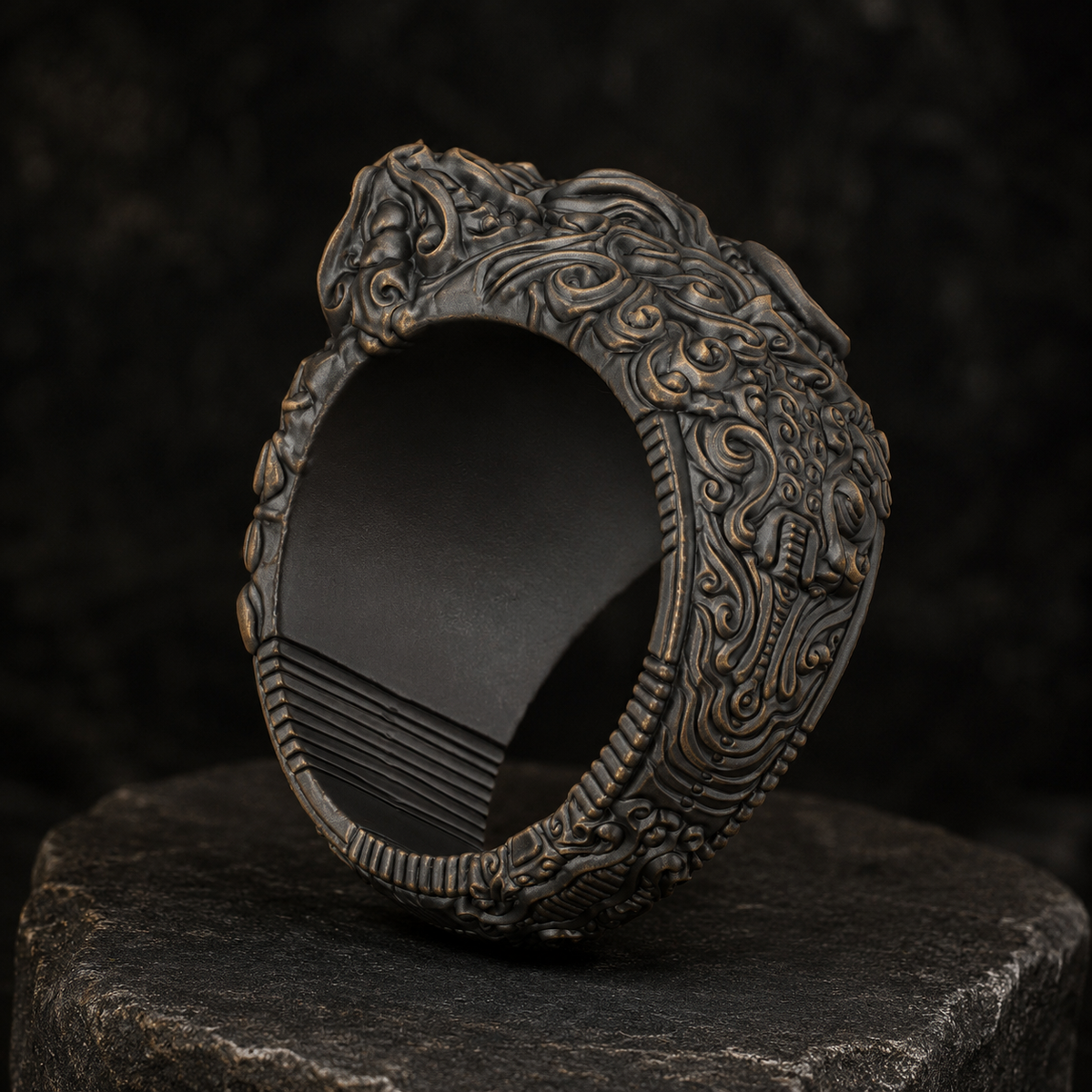 Oni Themed Ring Print STL File