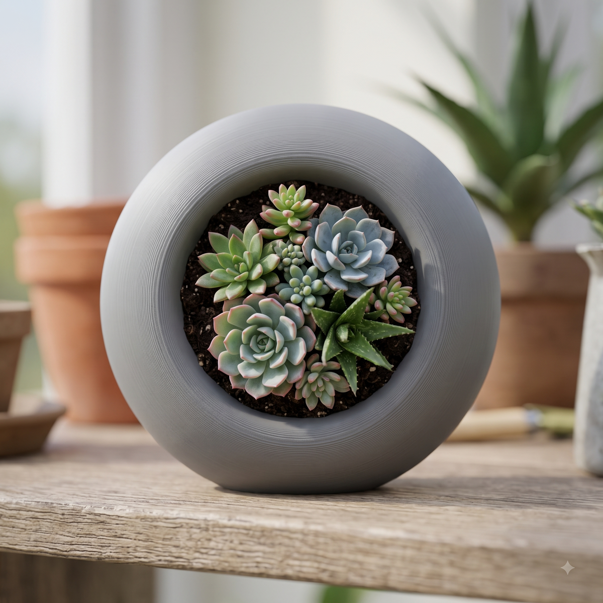 Planter Holder Print STL File