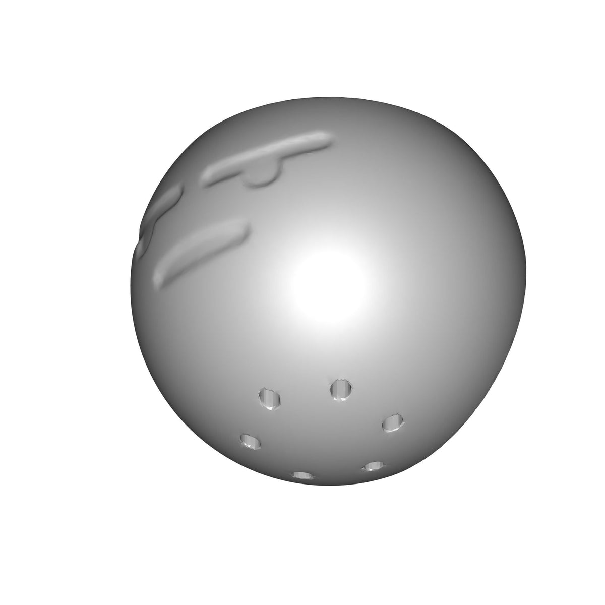 3D Emoji Print STL File