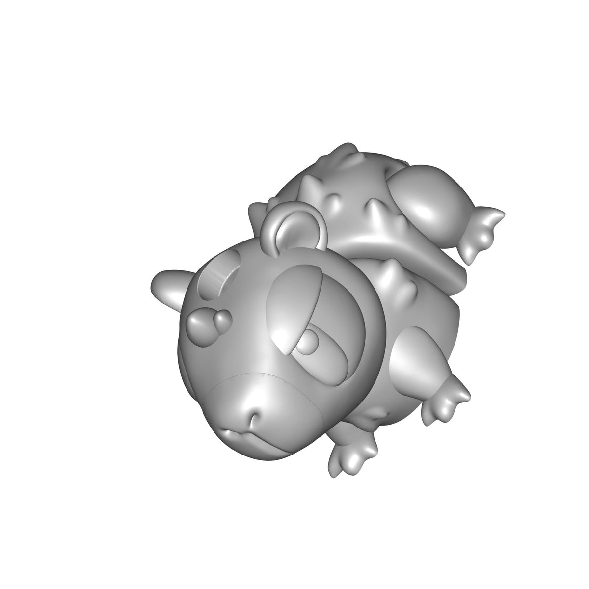 Baby Capybara Figurine Print STL File