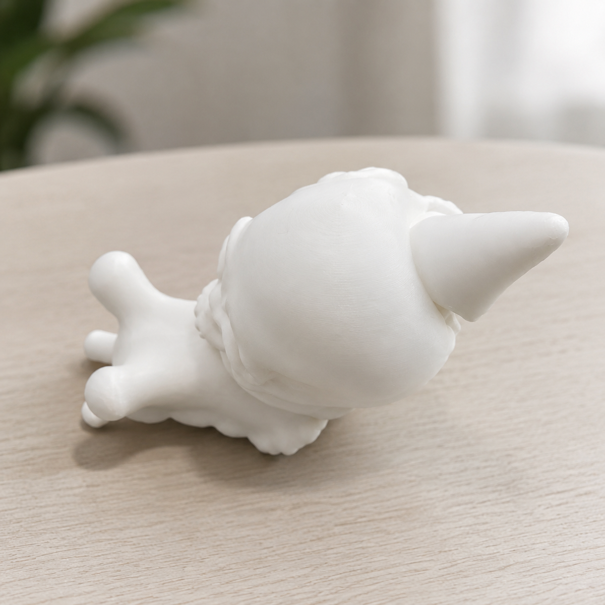 Skull Snail Figurine Print STL File
