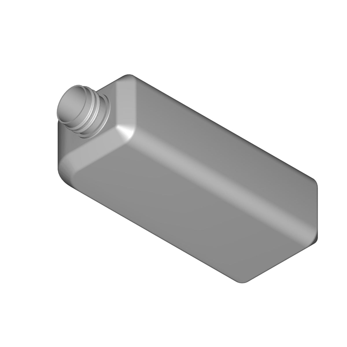 Half Square 500 Ml Container Print STL File