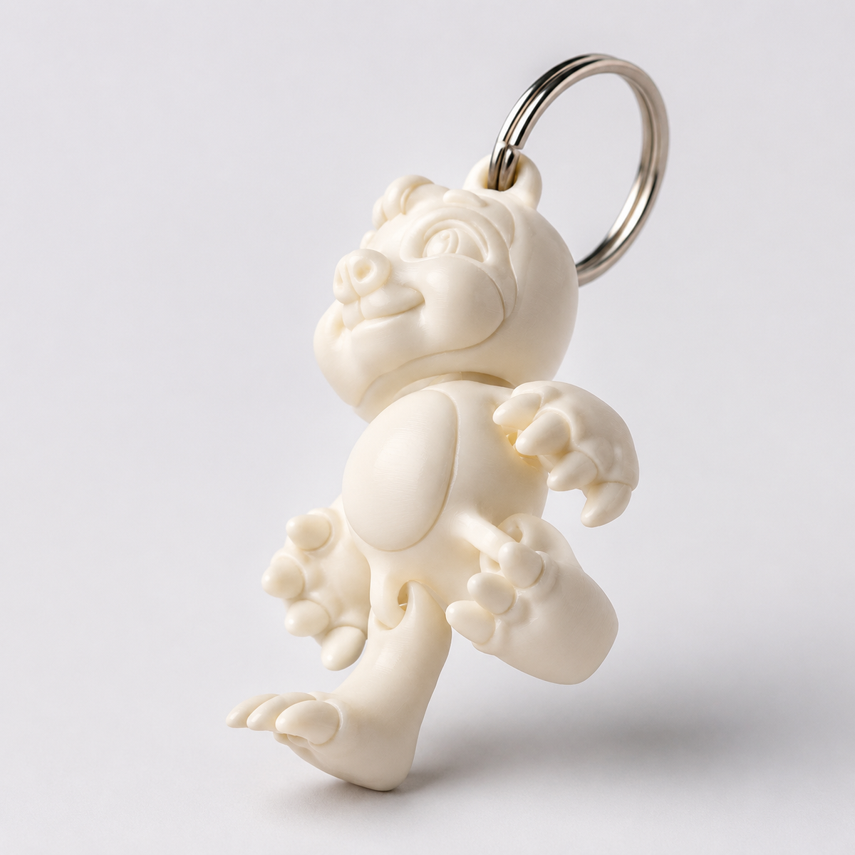 Sloth Keychain Body Component Print STL File