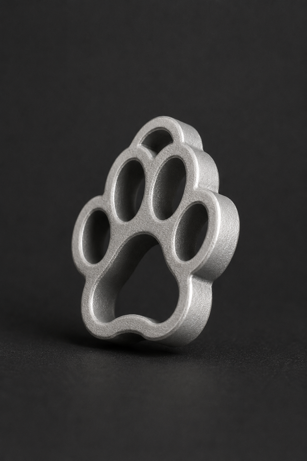Paw Print Pendant Print STL File