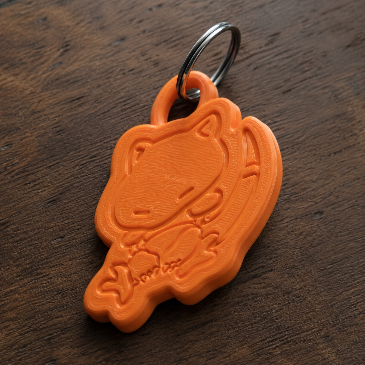 3D Printable Keychain Print STL File