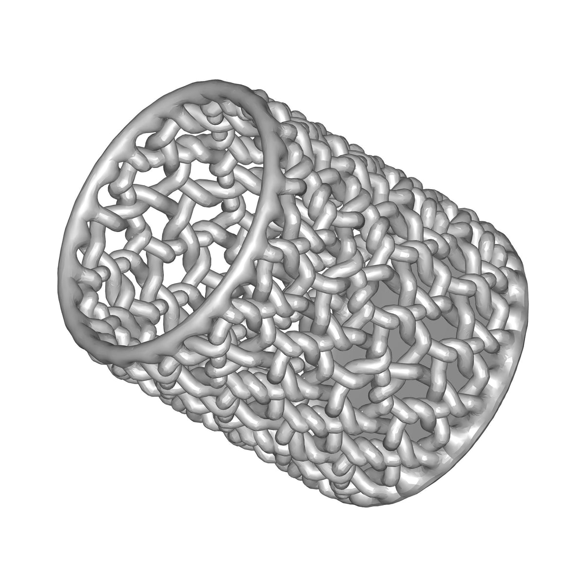 Tangle Weave Vase Print STL File