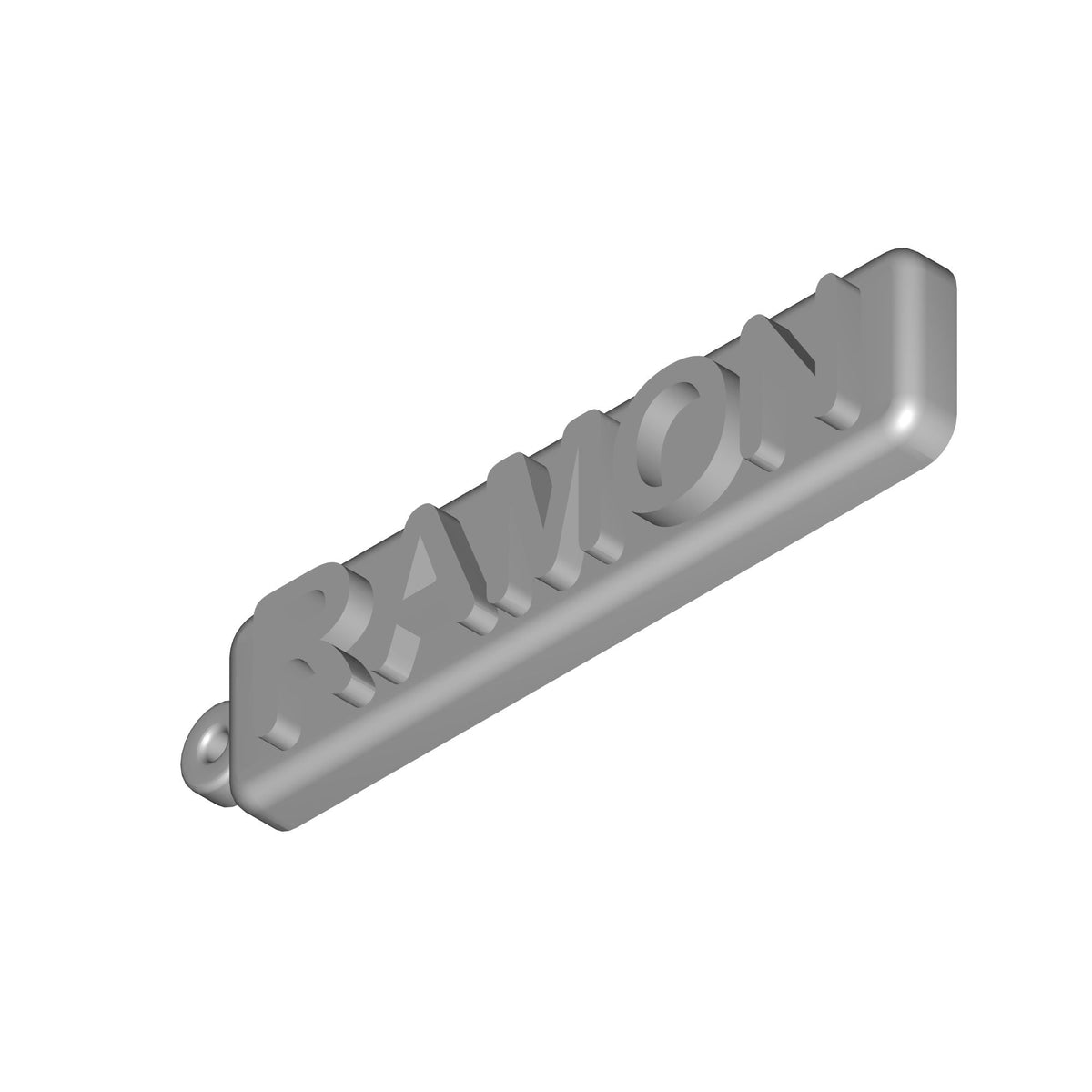 Personalized Name Tag Ramon Print STL File