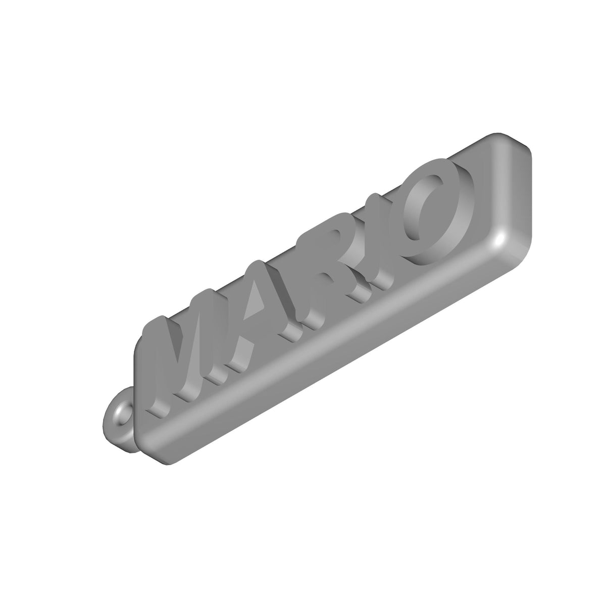 Personalized Mario Name Tag Print STL File