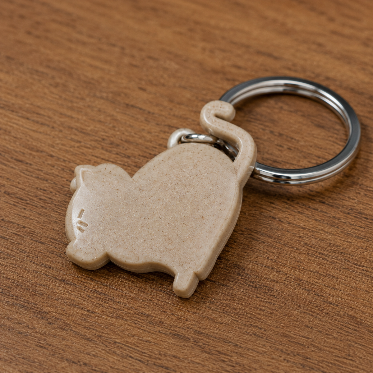 Cat Paw Print Keychain Print STL File