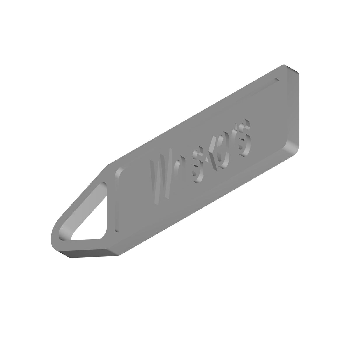 Personalized Name Tag Whiskers Print STL File