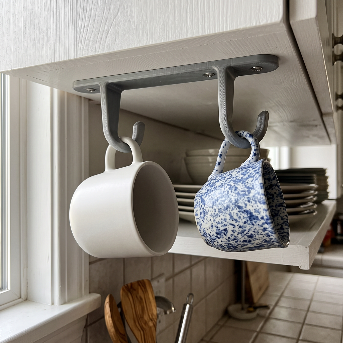 Dual Cup Holder Print STL File