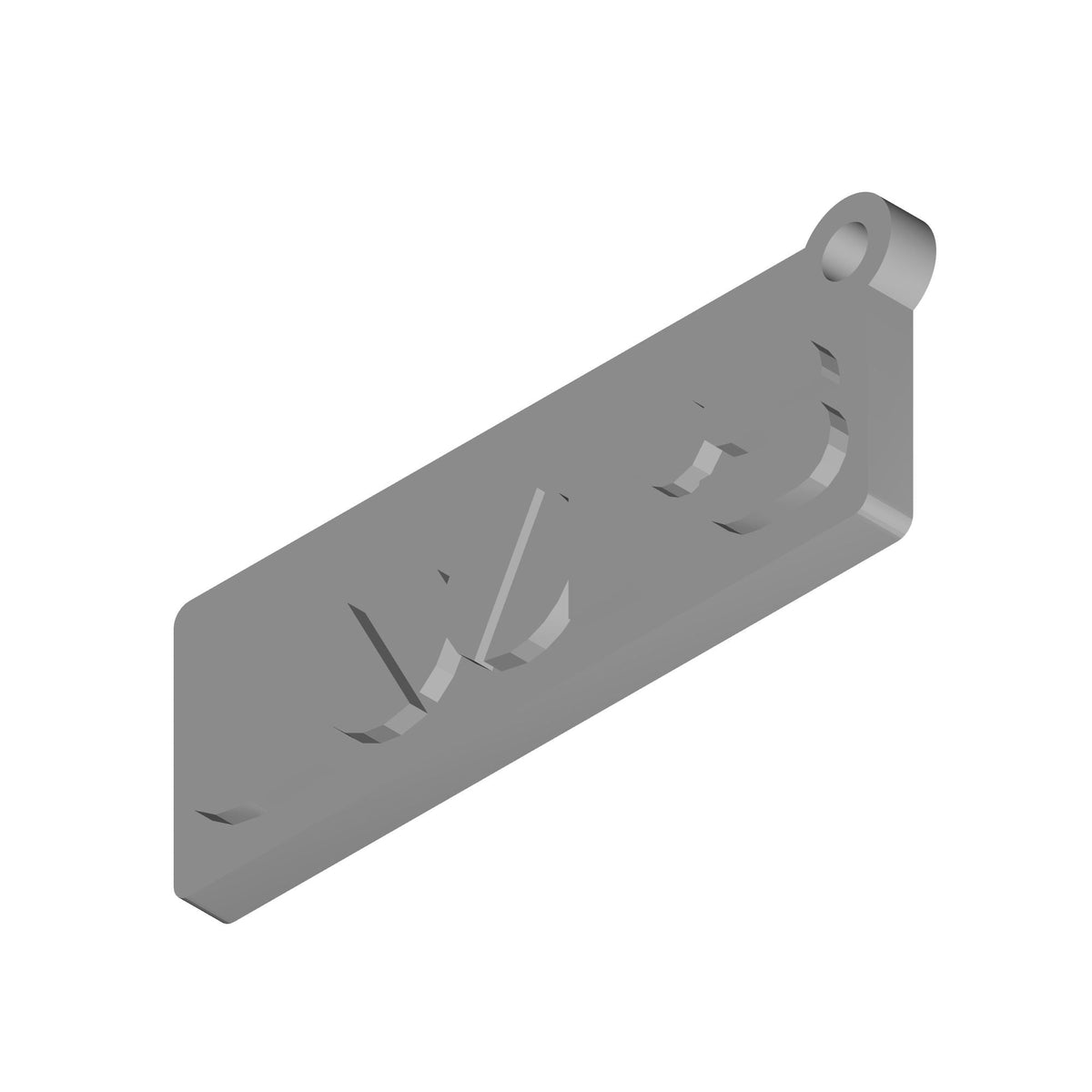The Doors Logo Keychain Print STL File