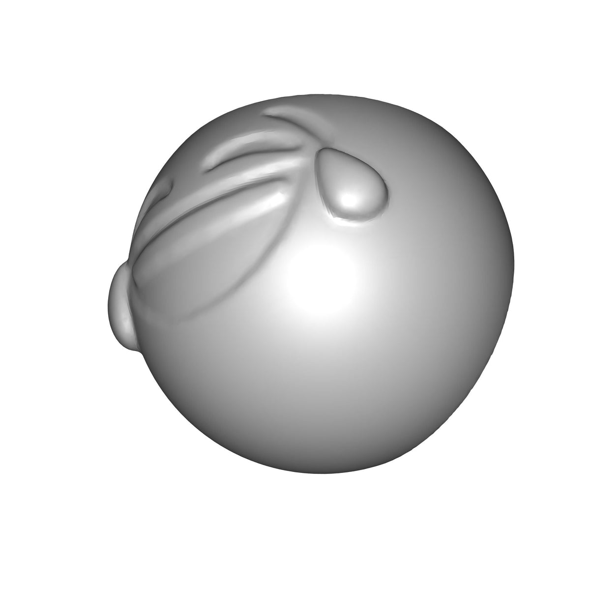 3D Emoji Print STL File
