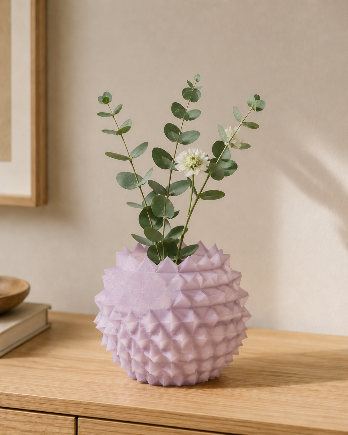 Quartz Crystal Planter Print STL File