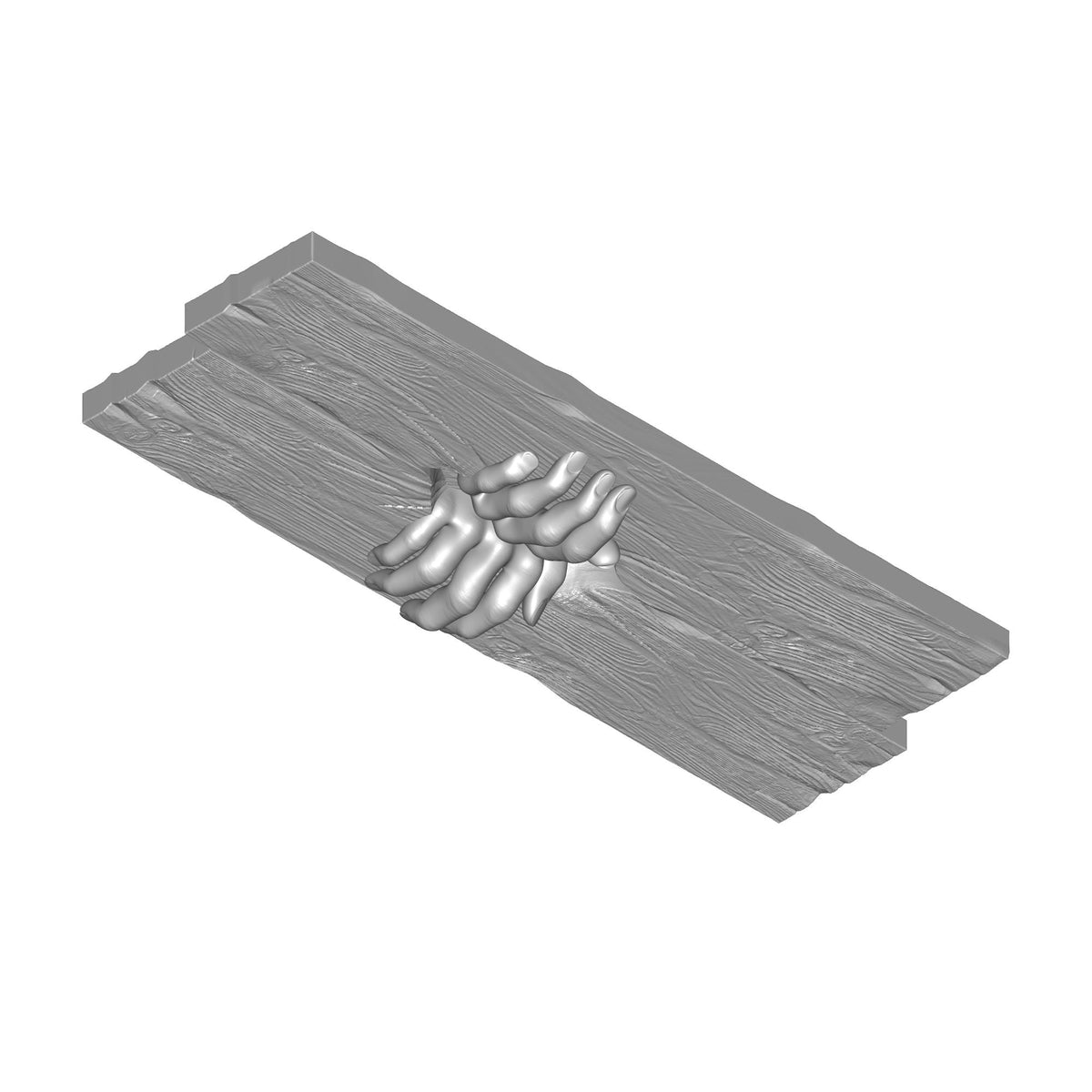 Tree Branch Hand Sculpture Print STL File
