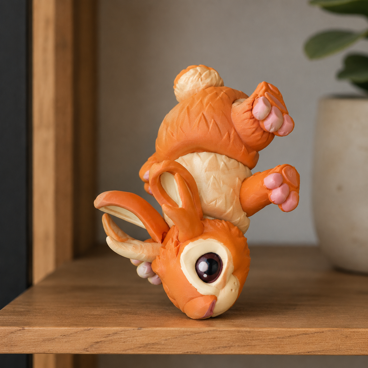 Mini Jackalope Pronghorn Print STL File